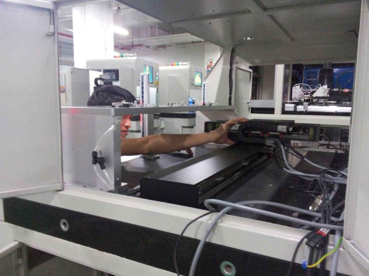 派克直線電機調試