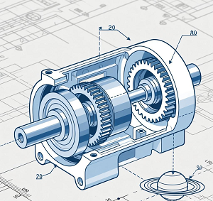 微型擺線針輪減速機輸入軸與步進電機怎么對齊？