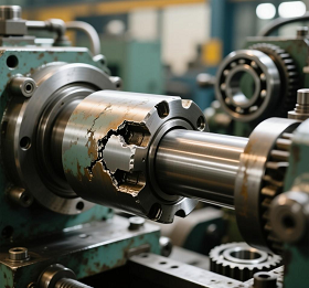 平面二次包絡減速機輸出軸鍵槽磨損能焊接修復嗎？