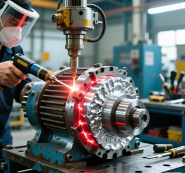 大功率減速機齒輪采用激光熔覆，修復后精度能恢復嗎？