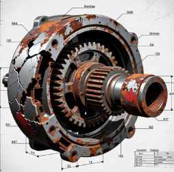 回轉減速機露天工況怎么防雨水銹蝕？